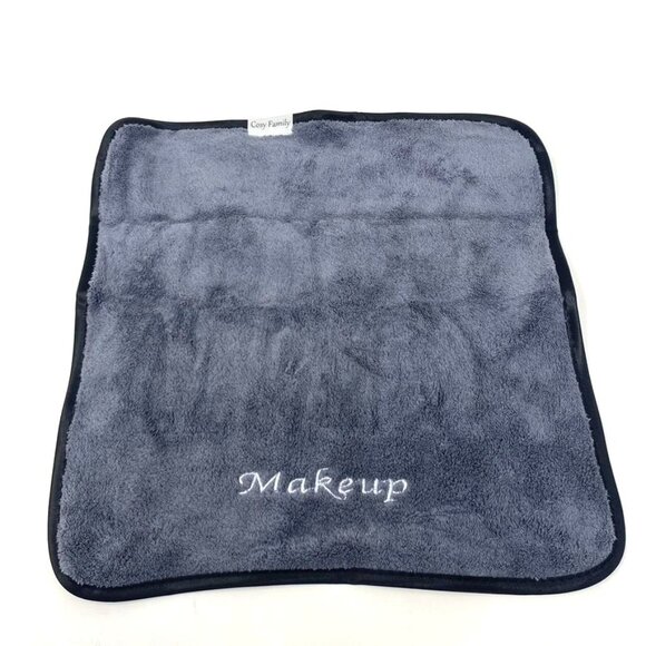 Makeup Remover Cloth Grey Reusable Natural Non Irritating Cleansing Soft - Picture 1 of 5